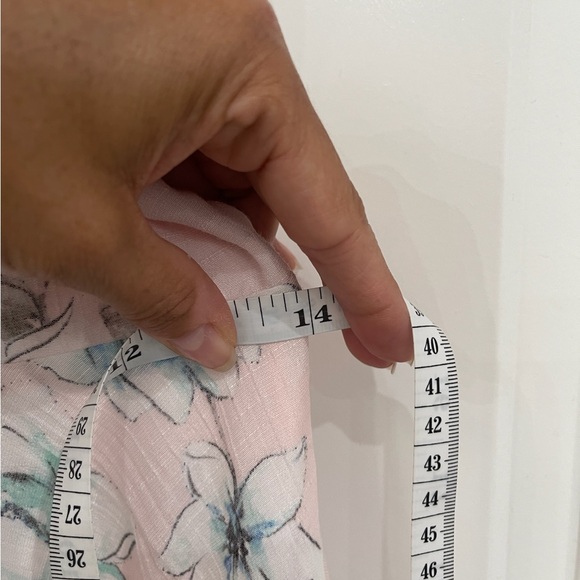 Candies Light Pink Floral Handkerchief Midi Dress - Picture 15 of 15